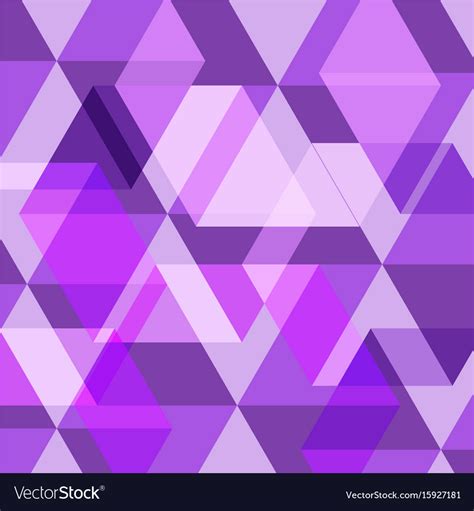 Abstract purple geometric template background Vector Image