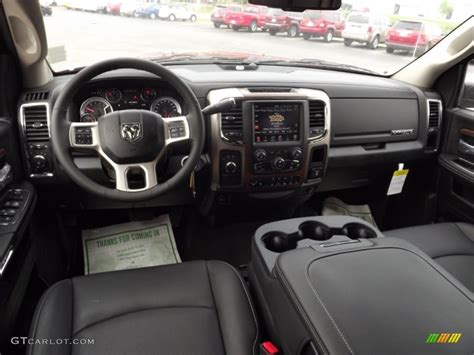 Black Interior 2013 Ram 3500 Laramie Mega Cab 4x4 Dually Photo ...