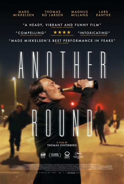 New Poster for 'Another Round' Starring Mads Mikkelsen - METAFLIX