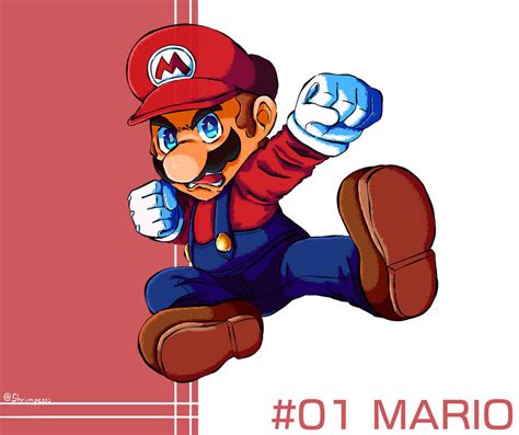 Mario (SSBU) by Shrimpeggss on DeviantArt