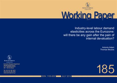 Industry-level labour demand elasticities across the Eurozone: will