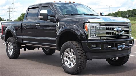 Lifted Diesel 2017 Ford F-250 Super Duty Platinum Crew Cab at Eau ...