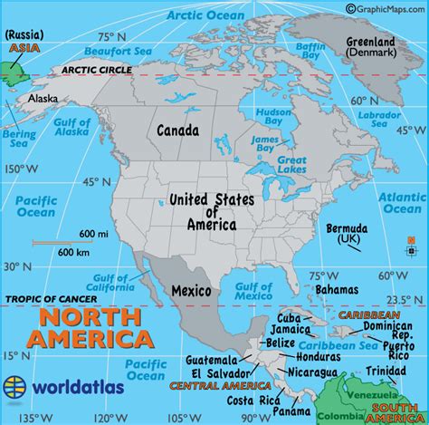 Landforms of North America - Mountain Ranges of North America, United ...