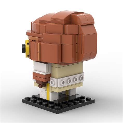 Lego Star Wars Admiral Ackbar - Custom MOC Brickheadz Instructions