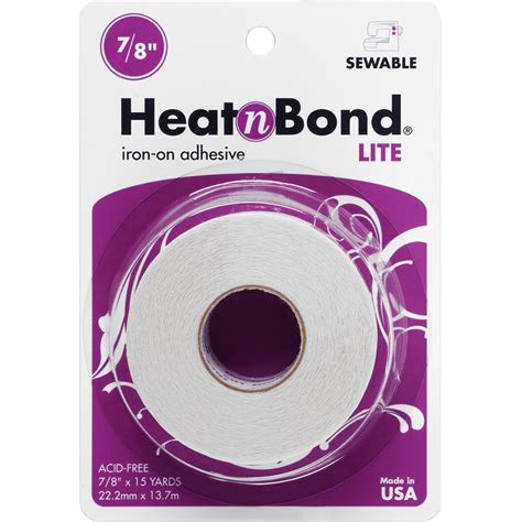 Heat'n Bond Lite Iron-On Adhesive-.875"X15yd - Walmart.com