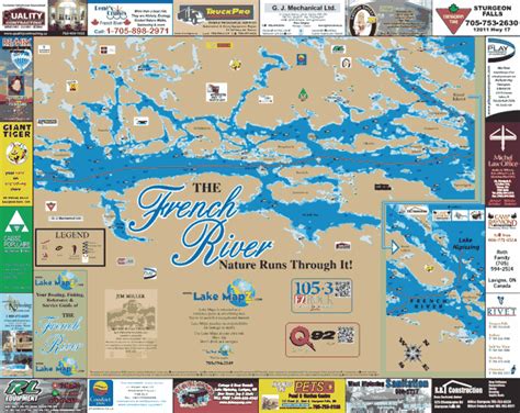 French River | Ontario Lake Maps