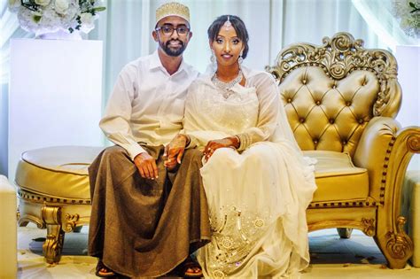 Somali bride and groom | Somali wedding, Somali, Bride