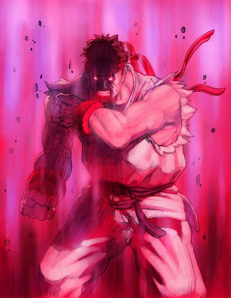 Evil ryu by zhuoyu83 on DeviantArt