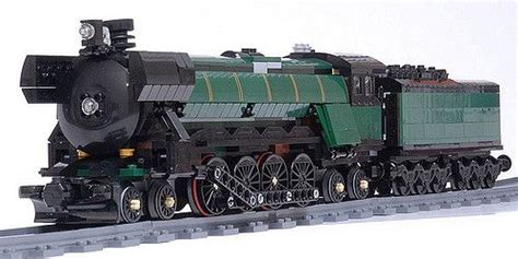 MOD: Emerald Night 4-8-4 w/PF | Lego trains, Lego city train, Lego modular