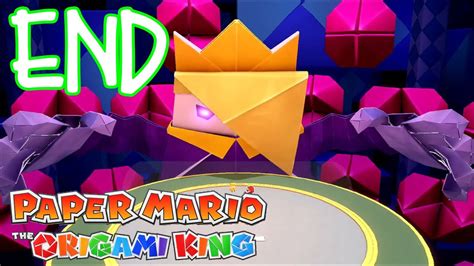 King Olly Final Boss Fight | Paper Mario Origami King Walkthrough Part ...