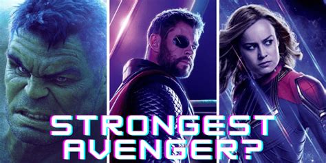 Who Is the Strongest Avenger in the MCU? - Inside the Magic