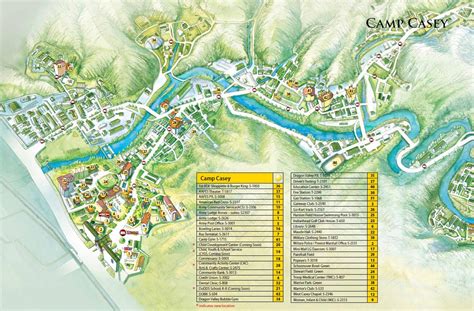 Camp Casey Korea Map