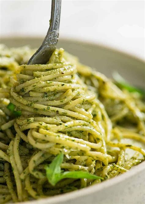 Pesto Pasta - with plenty of pesto sauce! | RecipeTin Eats