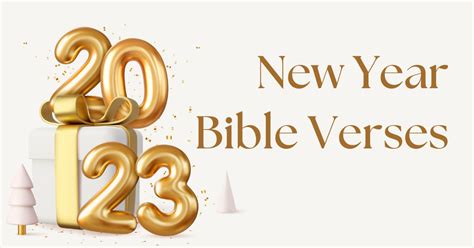 New Year Bible Verses For 2023 | FaithPot