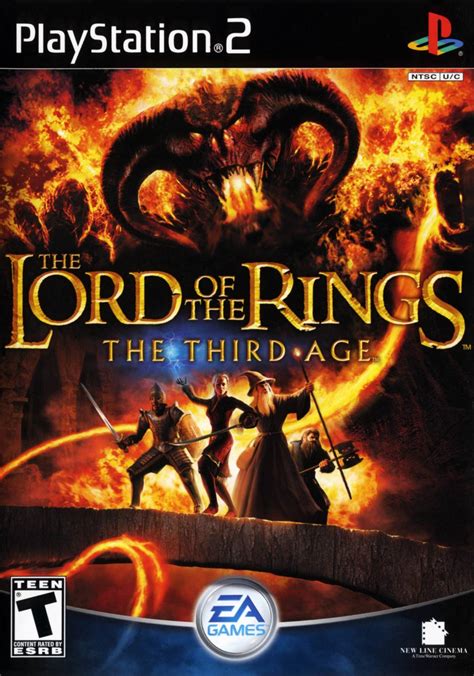 Lord of the Rings Third Age Sony Playstation 2 Game