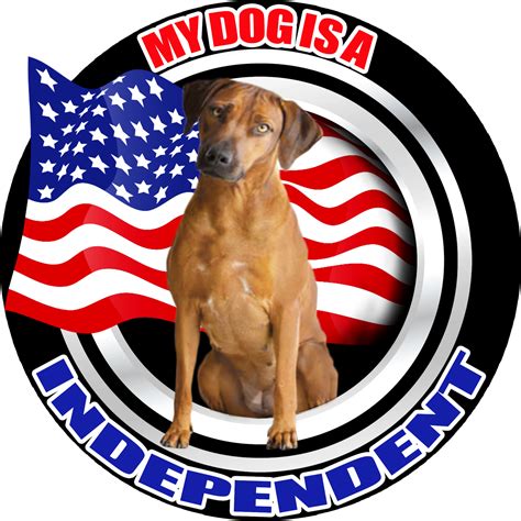 Patriotic Rhodesian Ridgeback sticker decal — Custom T-Shirts, Decals ...