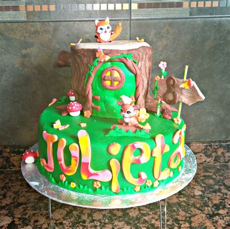 Tarta fondant Enchantimals Fox Birthday, Birthday Cakes, Felicity ...