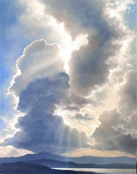 Exquisite Oil Paintings Capture the Beauty of Cloudy Skies | My Modern Met