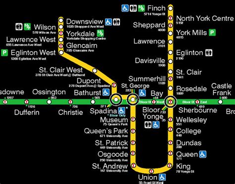 The evolution of the TTC subway map