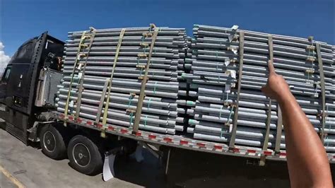 Prime inc flatbed trucking #37. Pipe to Home Depot. Kingman AZ to Ogden ...