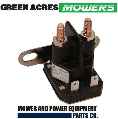 STARTER SOLENOID FIT SELECTED JOHN DEERE MOWERS AM138068