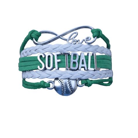 home products girls softball bracelet 21 team colors