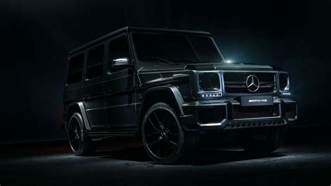 #Mercedes #AMG #Black #G63 G Class #WHELLS #4X4 Black style #1080P # ...