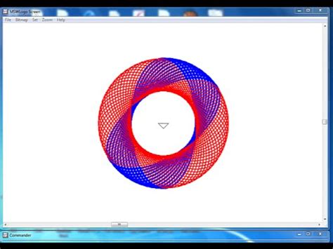 How to Create Multi Colour Ellipse in MSW Logo - YouTube