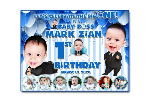 Boss Baby Tarpaulin Birthday - BABBIES HJE