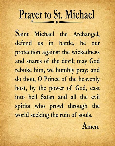 The Prayer to Saint Michael (Oratio at Sanctum Michael) : r/Christendom