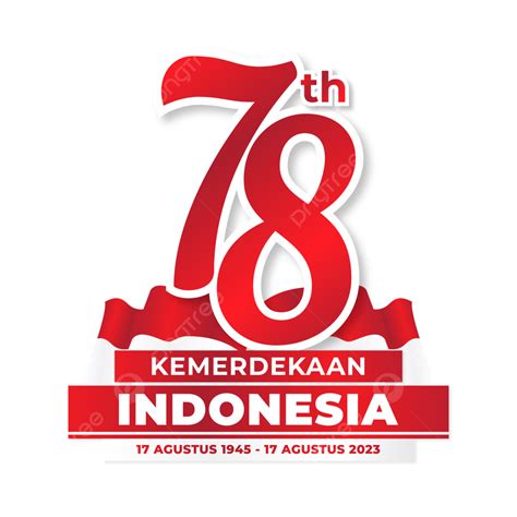 Logo Resmi Hut Ri 78th Happy Republik Indonesia 2023, Tapi Ri 78, Loho ...