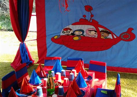 Outdoor Little Einsteins Party