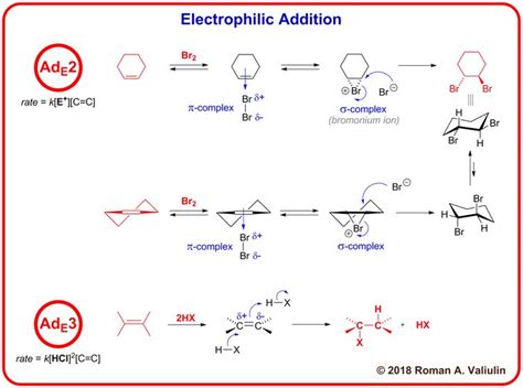 [63] Electrophilic Addition | Organic chemistry, Chemistry basics ...