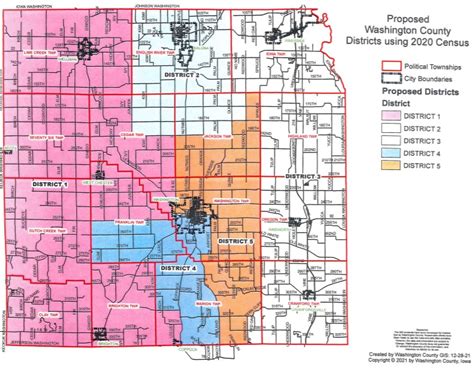 Washington County Supervisors Approve First Reading of Redistricting ...