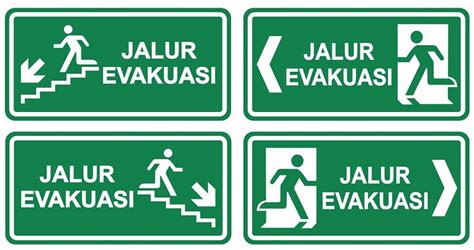 Gambar Jalur Evakuasi