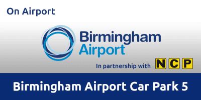 Birmingham Airport Car Park 5. NCP Long Stay BHX Parking