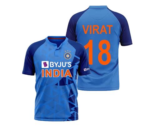 Buy India Cricket Team Jersey Virat Kohli 2022/2023 Online at ...