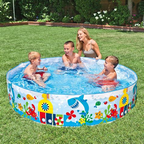 Intex 6' Submarine Play SnapSet Kids Pool - Walmart.com