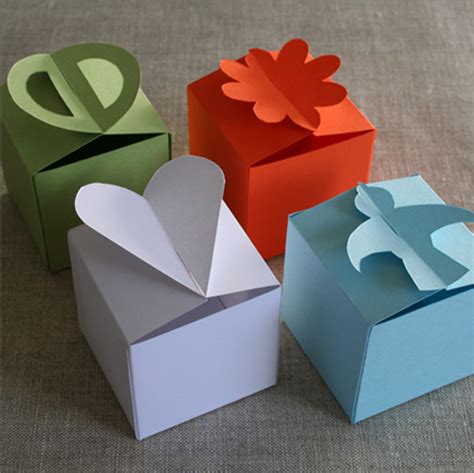 Something Old, Something New: diy favor boxes