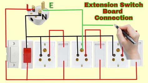 Extension Switch Board Wiring Connection Diagram || It ' S Electrical ...