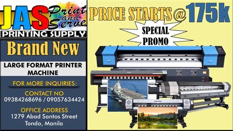 Large Format Printer Machine, Computers & Tech, Printers, Scanners ...