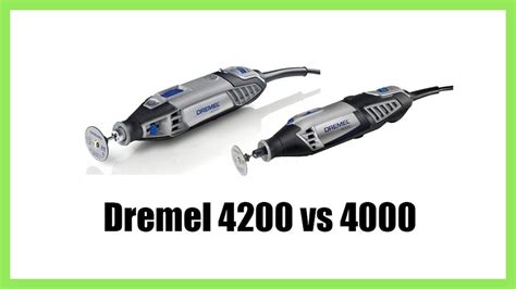 Dremel 4200 vs 4000 - YouTube