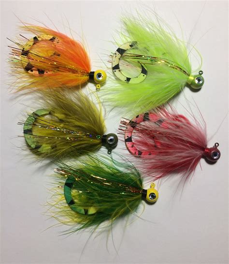 Jigs - Marabou Jigs - Palmered Marabou Jigs - Haggerty Lures