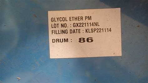 Glycol Ether Pm, Grade: Industrial at Rs 123/kg in Mumbai | ID ...