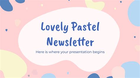 Free Ppt Template Pastel Colors - Printable Form, Templates and Letter