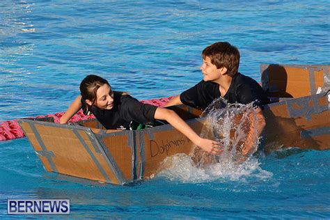 Student Cardboard Boat Challenge On Nov 16 - Bernews