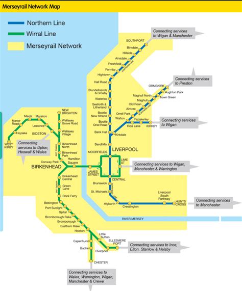 Merseyrail Map Zones