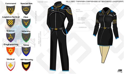 ATD Space Military Uniform by Apocryphea on DeviantArt