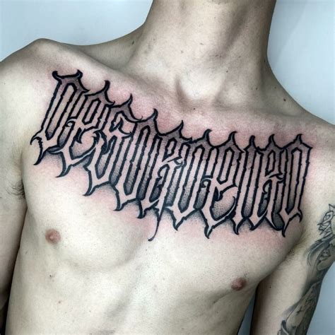 11+ Gangster Tattoo Fonts Ideas That Will Blow Your Mind!