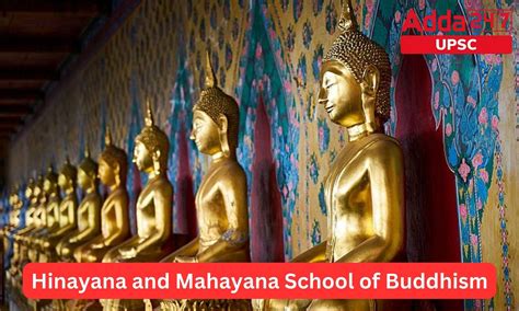 Hinayana and Mahayana School of Buddhism Concepts and Difference